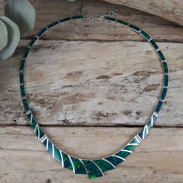 Flinder Guinevere Emerald Necklace