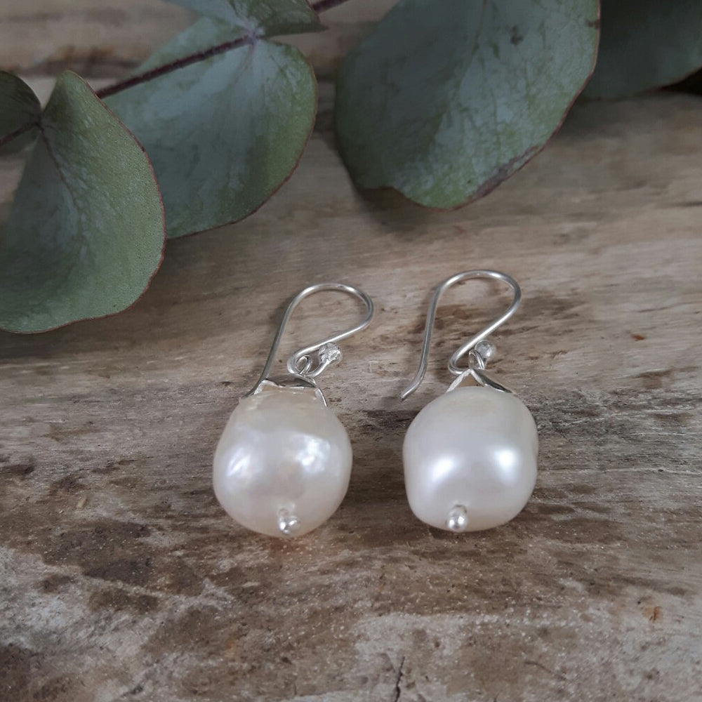 Lilith Pearl Drop Earrings