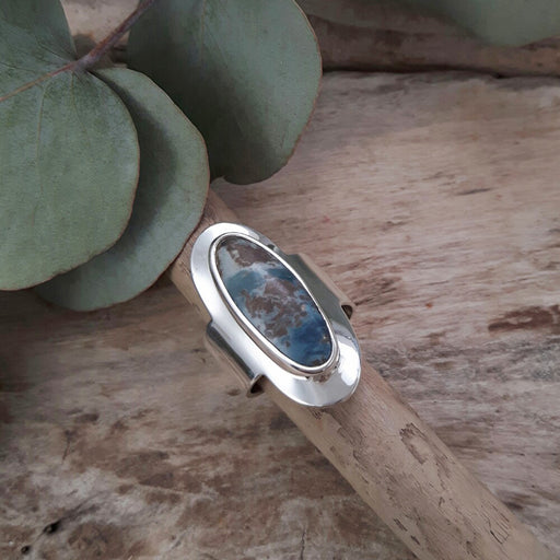 Monet Mexican Lapis Small Oval Ring