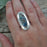 Monet Mexican Lapis Small Oval Ring