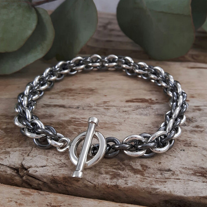 Omega Wide 21.5 T-bar Bracelet