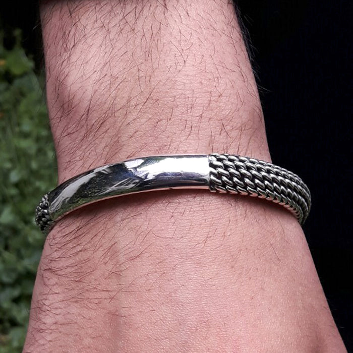 Silver clasp bracelet sale