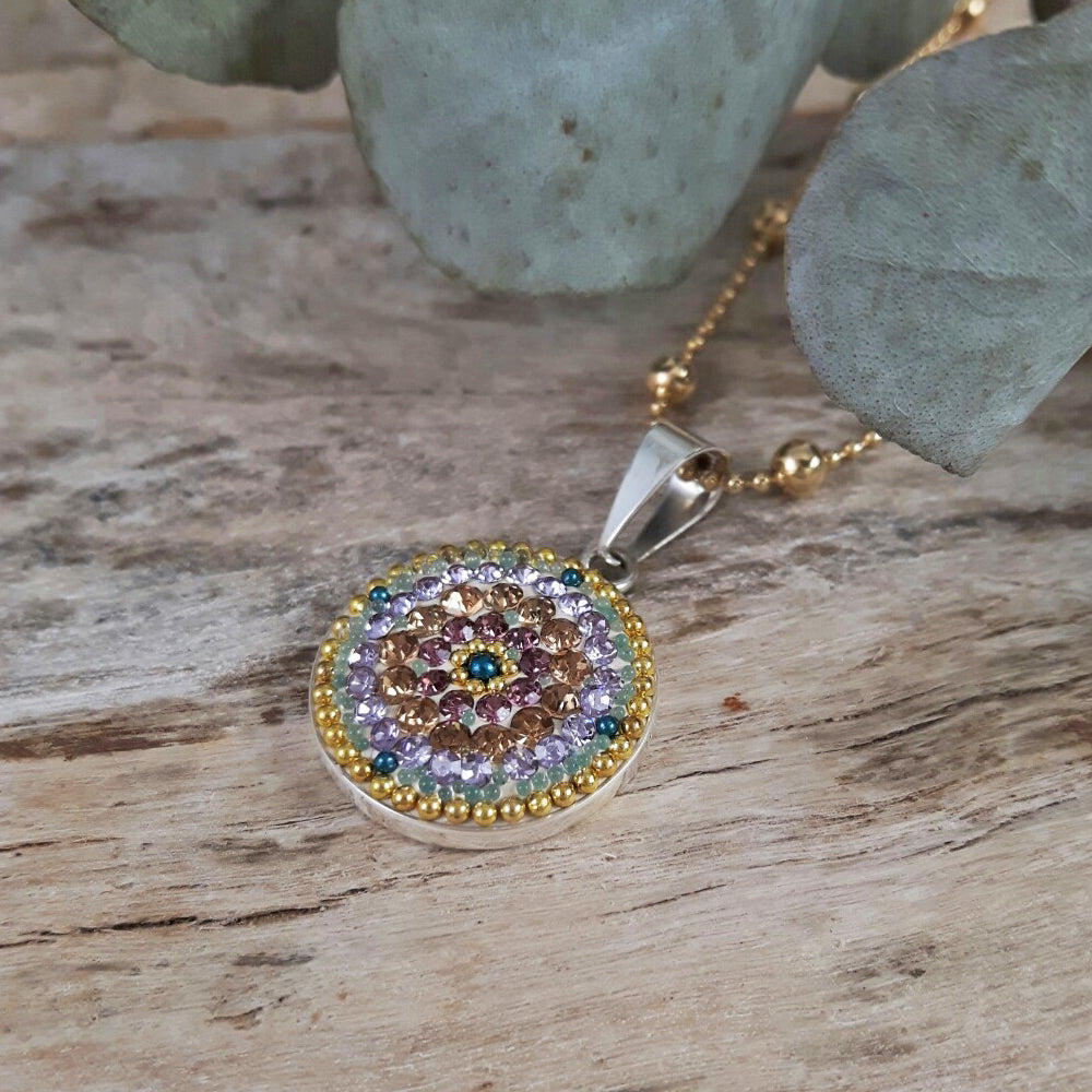 Allegra Coin Antique Pendant