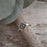 Allegra Round Antique Mini Adjustable Ring