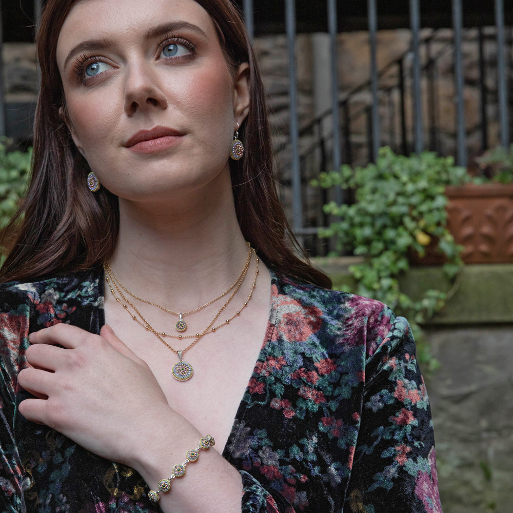 Allegra Coin Antique Pendant