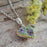 Allegra Antique Tutti Frutti Small Heart Pendant