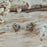 Allegra Heart Tutti Frutti Antique Studs