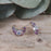 Allegra Moon Lilac Dream Mini Stud Earrings