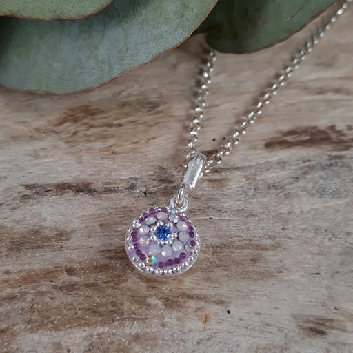 Allegra Lilac Dream Round Mini Pendant