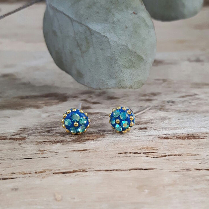 Allegra Sapphire Dream Tiny Stud Earrings