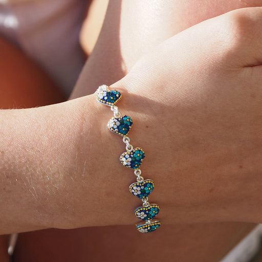 Allegra Heart Sapphire Dream Bracelet