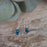Allegra Heart Sapphire Dream Drop Earrings