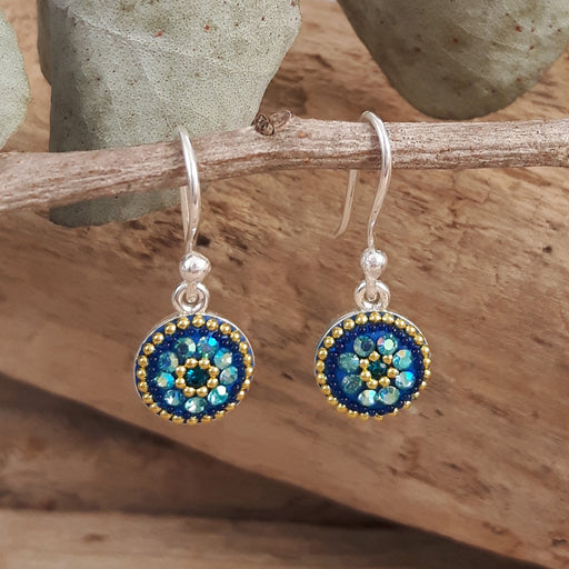 Allegra Sapphire Dream Rd Drop Earring