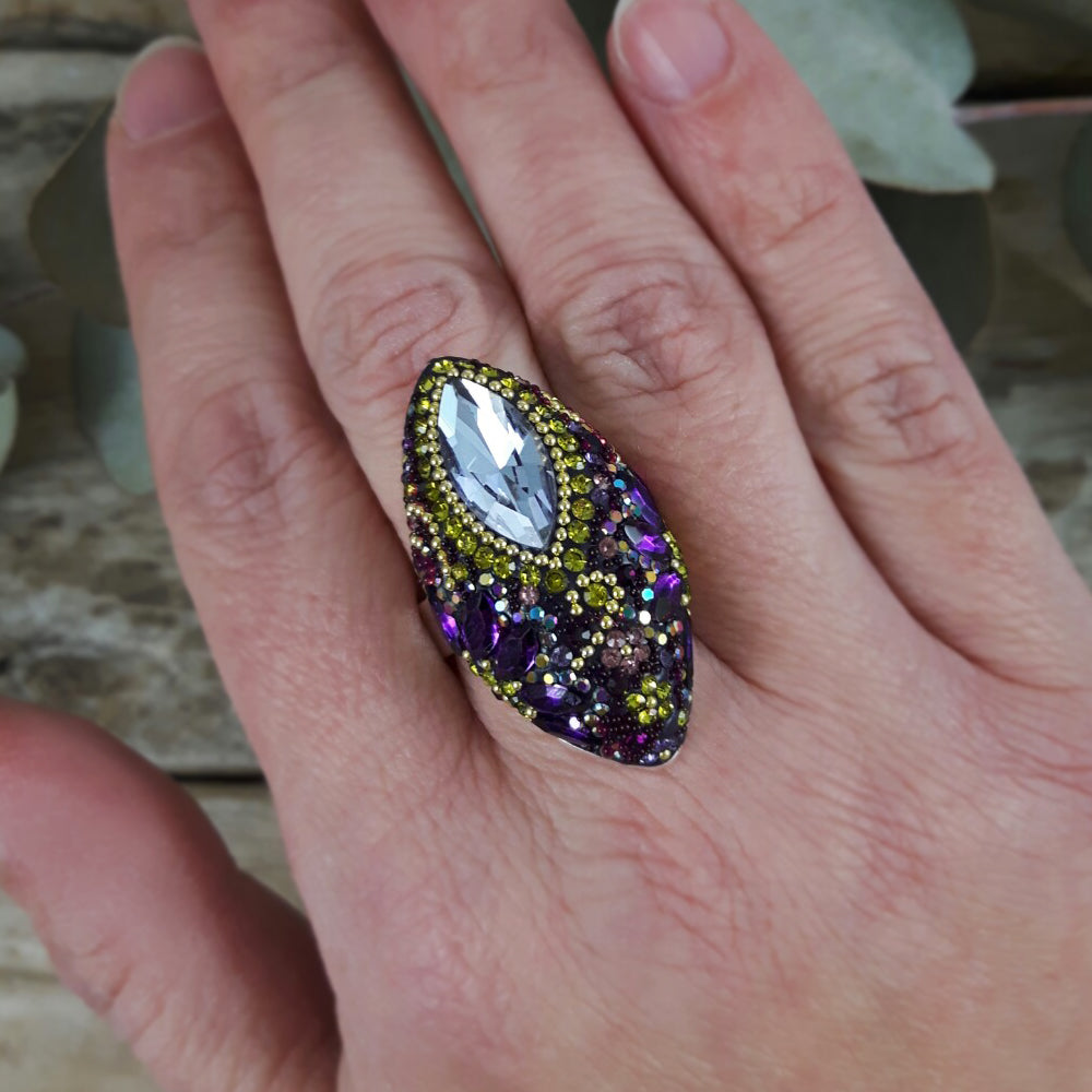 Allegra Tanzanite Dream Adjustable Ring