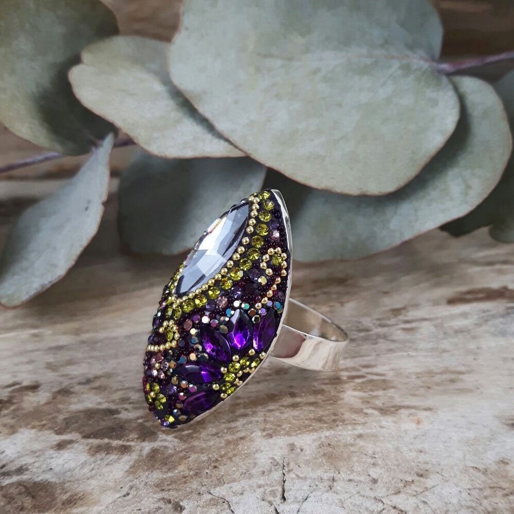Allegra Tanzanite Dream Adjustable Ring