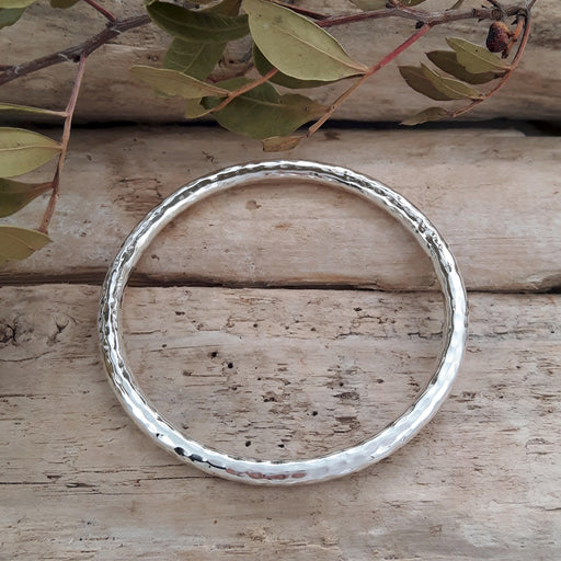 Amazonia Hammered Bangle