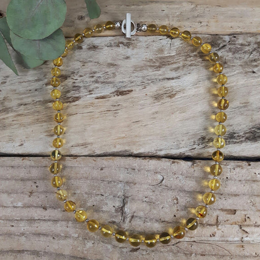 Amber Medium Bola Necklace