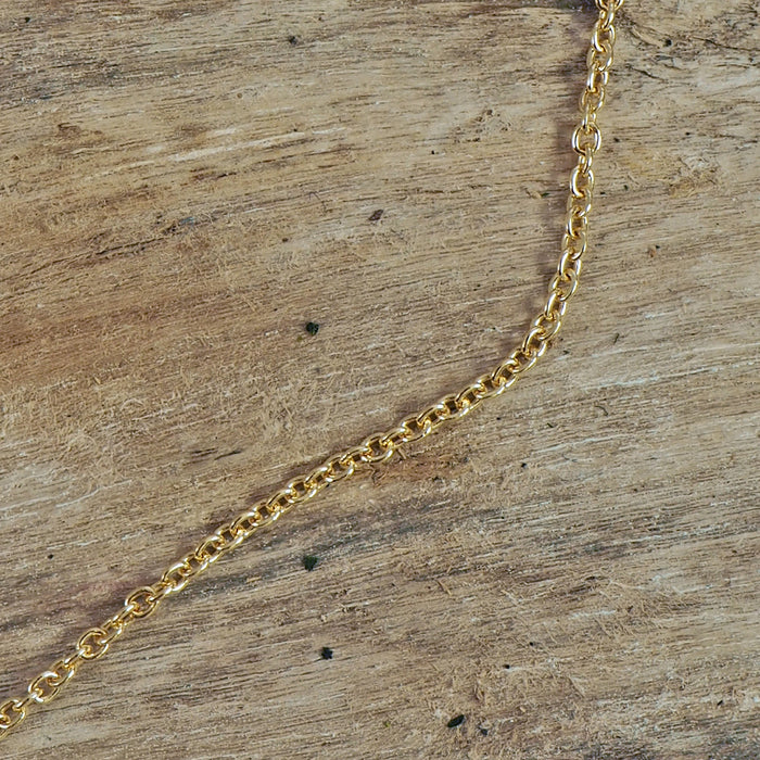 Anchor Gold 40-45cm Chain (Small Pendants Only)