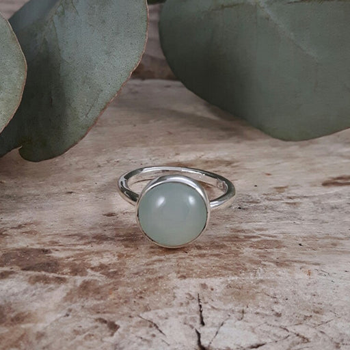 Grace Aqua Chalcedony Ring