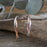 Duo Arista Copper/Silver Hoop Earrings