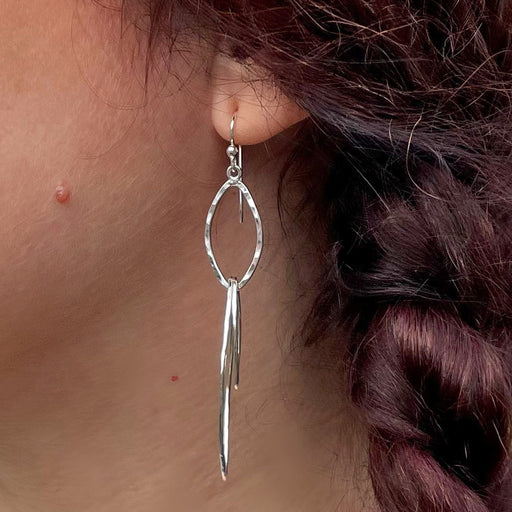 Rhonda Leaf Drop Earrings