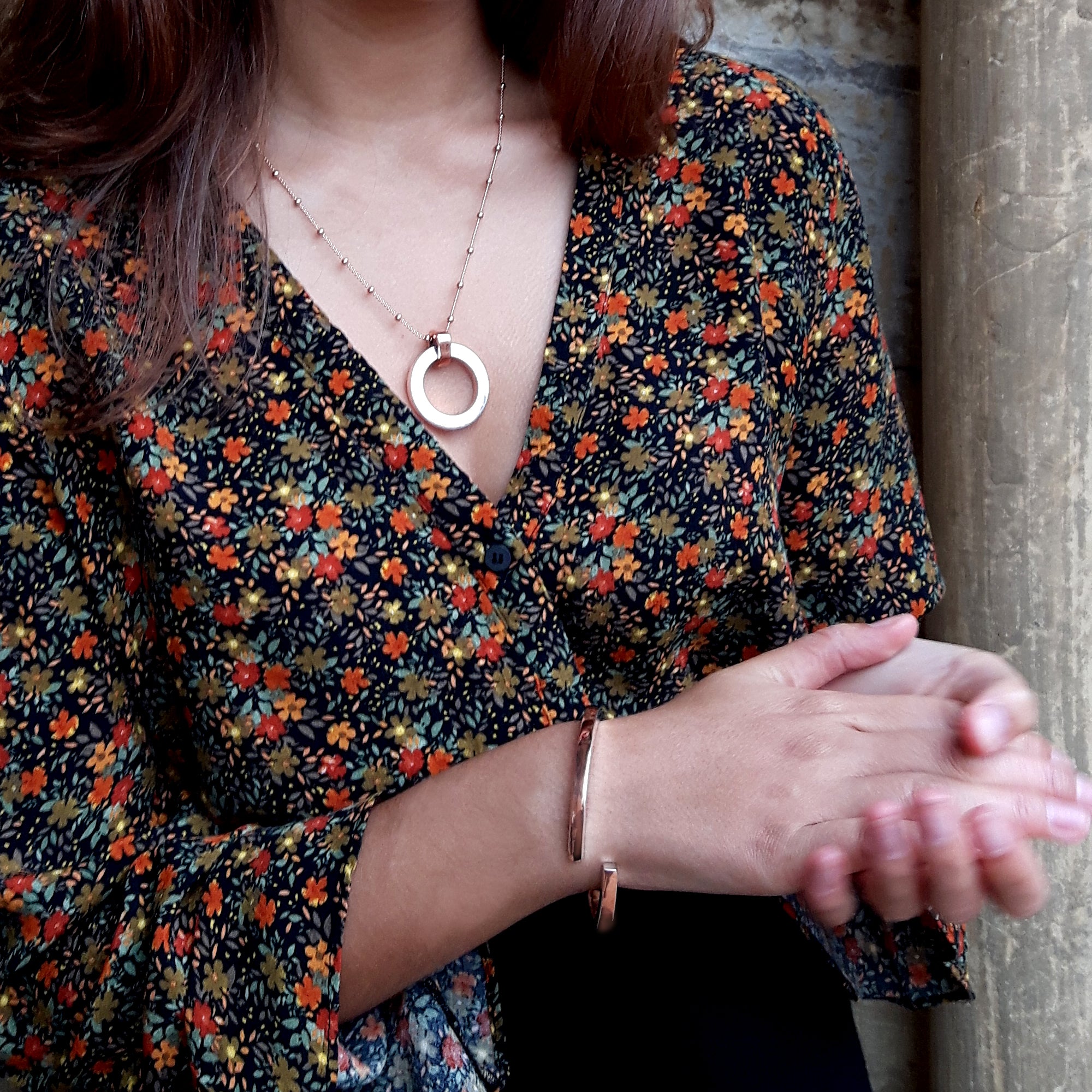 Perfectly Imperfect - Duo Aura Bangle AG CU