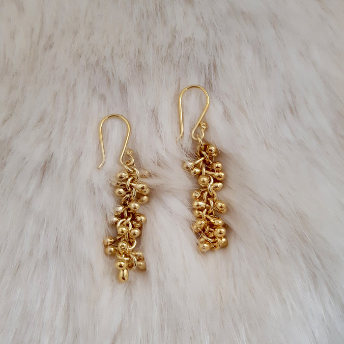 Bella Gold Drop Earrings