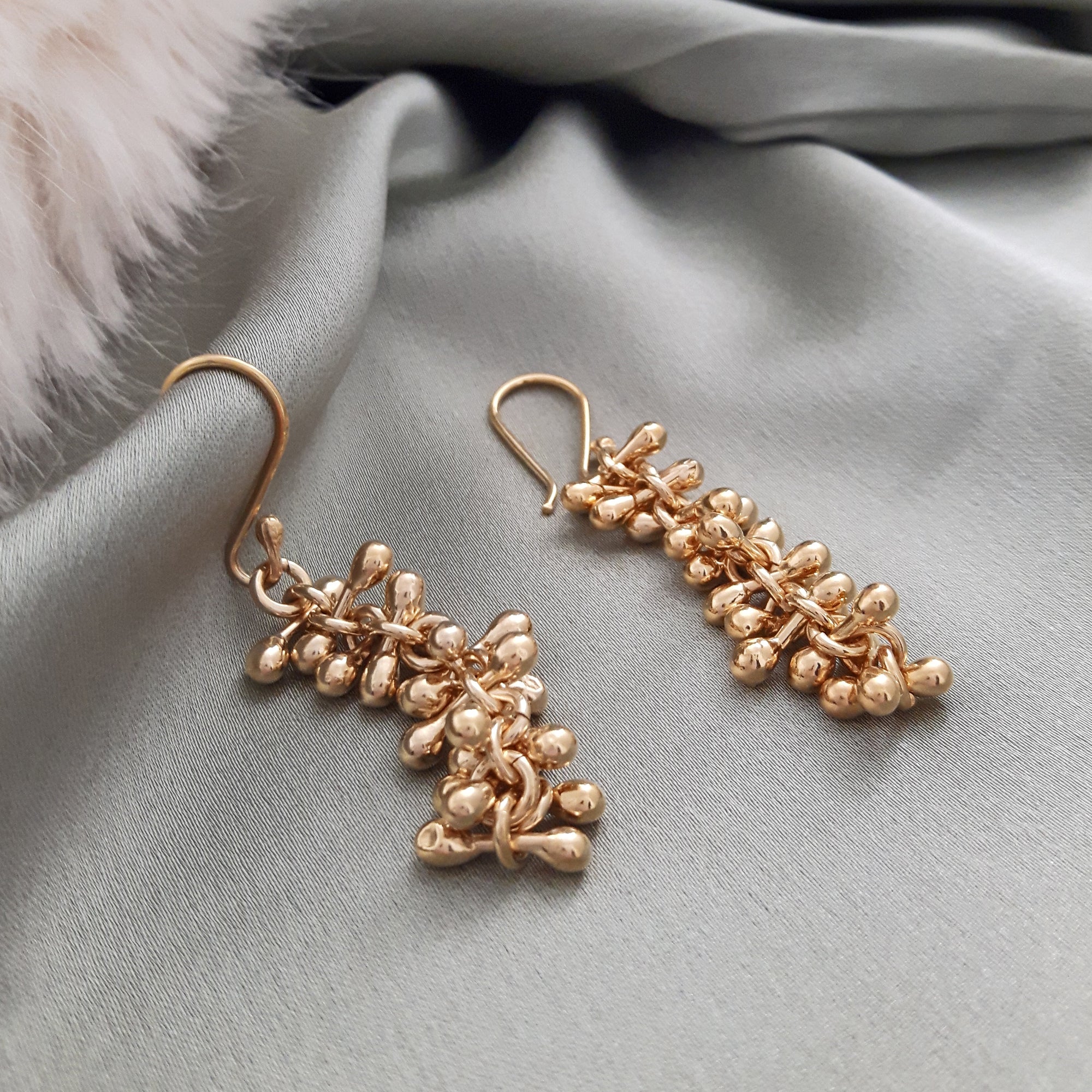 Bella Gold Drop Earrings