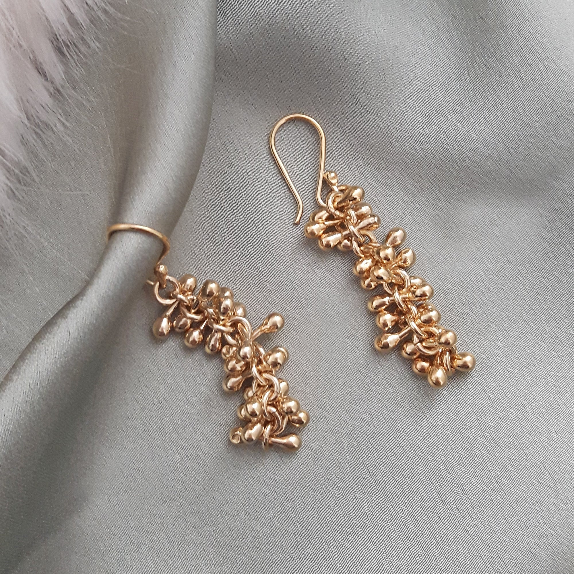 Bella Gold Drop Earrings