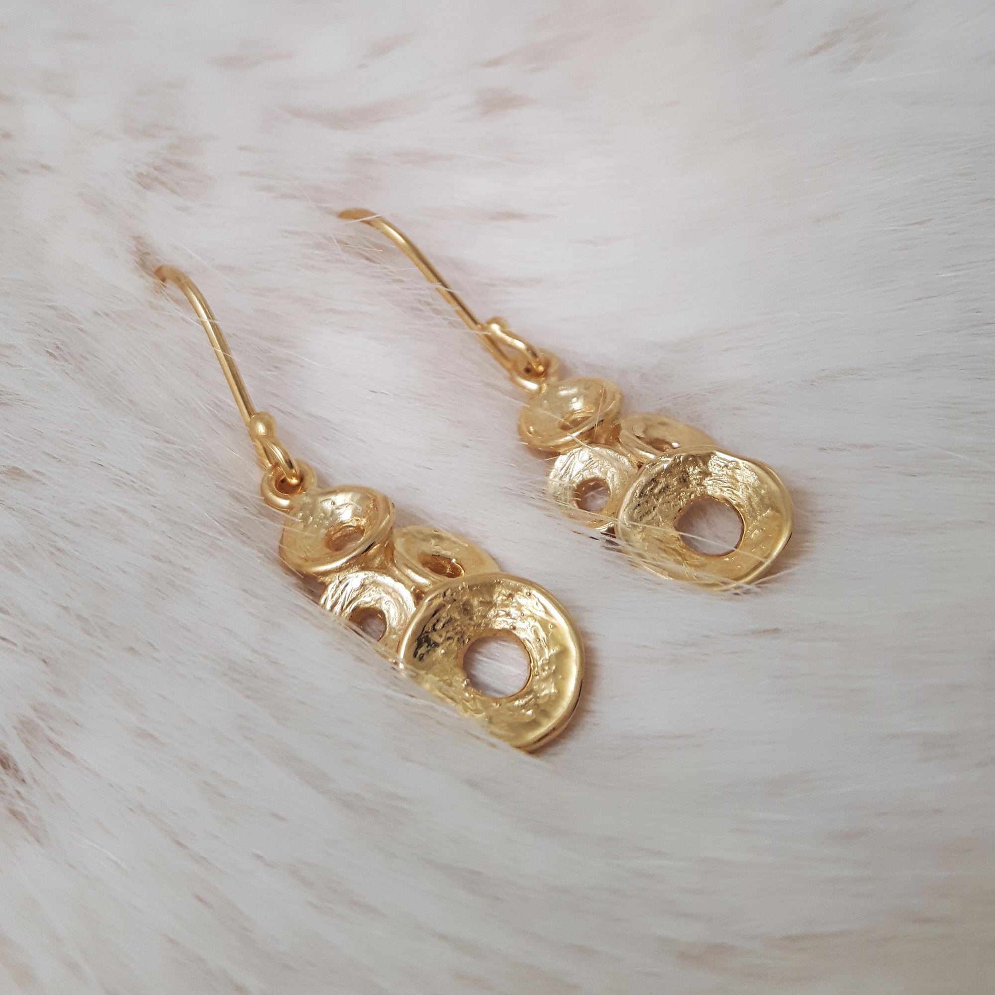 Foresta Brianna Gold Drop Earrings