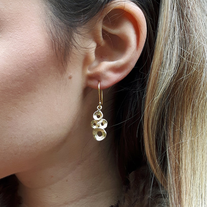 Foresta Brianna Gold Drop Earrings