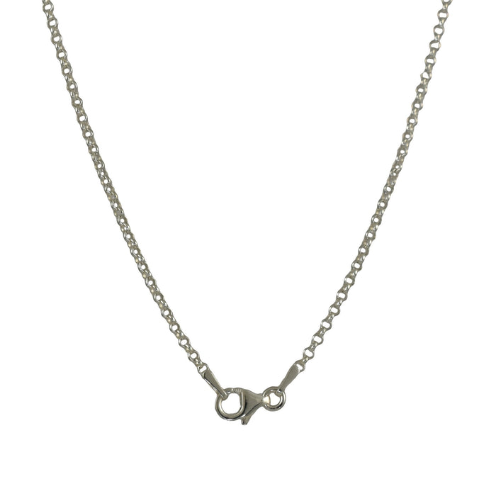Classic Rolo sterling silver chain necklace 50cm