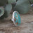 Dali Turquoise L Oval Ring A
