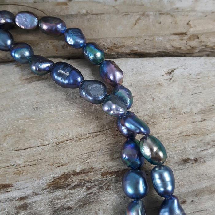 Ella Iridescent Pearl Necklace