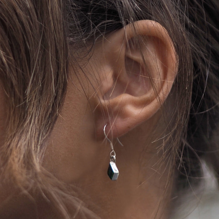 Flinder Emerald Kite Drop Earrings