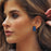 Flinder Nouveau Blue Stud Earring