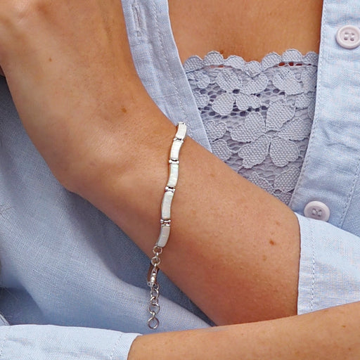 Flinder White Drift Bracelet