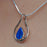 Flinder Blue Renoir Pendant