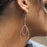 Rhonda Leaf Drop Earrings