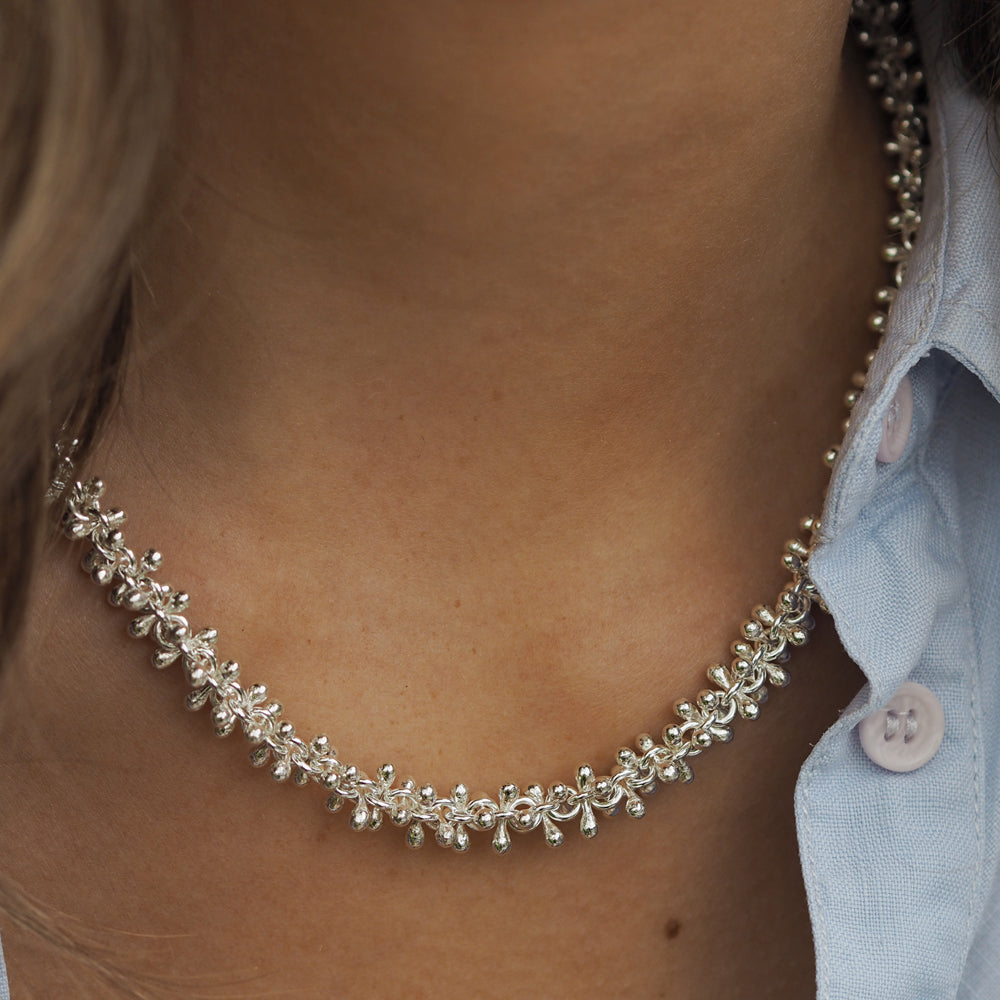 Bella Silver Links Necklace