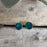 Flinder Emerald Dotty Stud Earrings