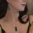 Flinder Emerald Long Drop Earrings