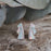 Flinder Guinevere White Stud Earrings