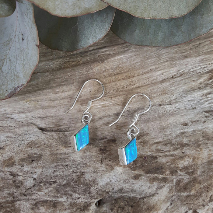 Flinder Turquoise Kite Drop Earrings