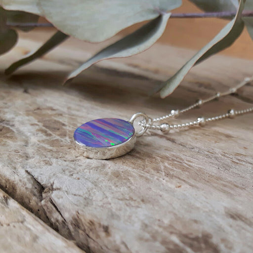 Flinder Lavender Dotty Small Pendant