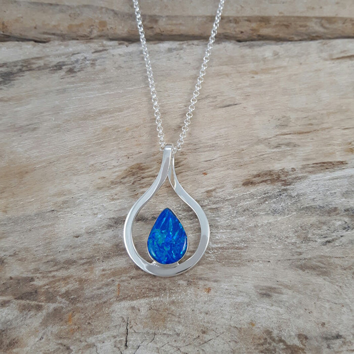 Flinder Blue Renoir Pendant