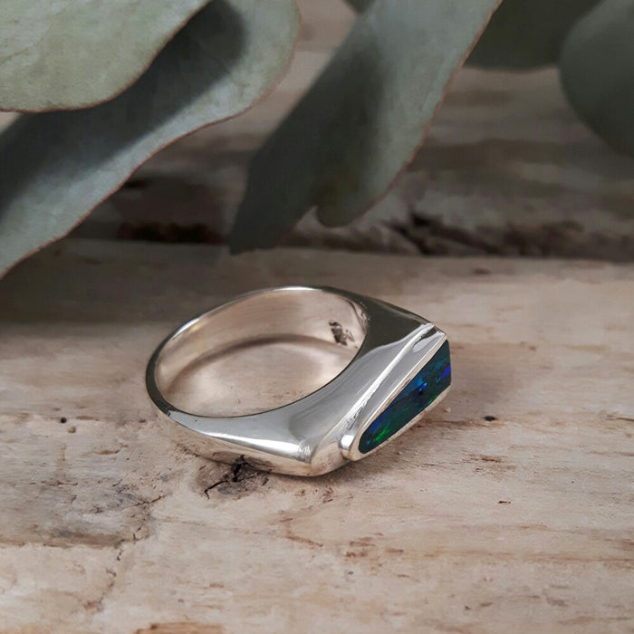 Flinder Rio Emerald Ring