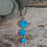 Flinder Turquoise Dotty Pendant
