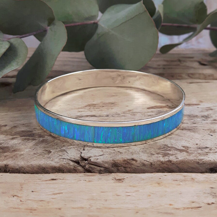 Flinder Turquoise Wide Bangle