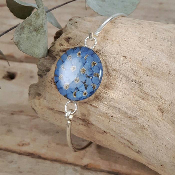 Flores Forget-Me-not Round Bangle